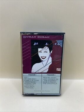 Duran Duran - Rio Cassette Tape Vintage 1982 Capital Records New Wave TESTED✅